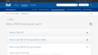 
                            12. What is TSN GO and how do I use it? : How to use TSN GO on my ...