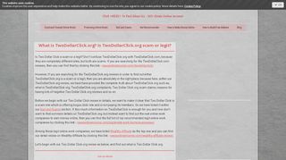 
                            7. What is TwoDollarClick.org? TwoDollarClick.org scam ...