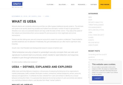 
                            12. What is UEBA | DNIF