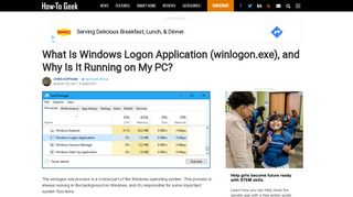 
                            1. What Is Windows Logon Application (winlogon.exe) - How-To Geek