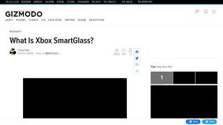 
                            7. What Is Xbox SmartGlass? - Gizmodo