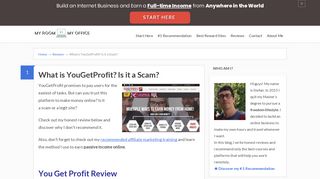 
                            11. What is YouGetProfit? Is it a Scam? - My Room is My Office