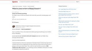 
                            10. What is your review of Bajaj Finserv? - Quora