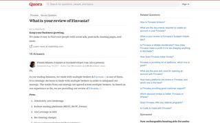 
                            6. What is your review of Finvasia? - Quora