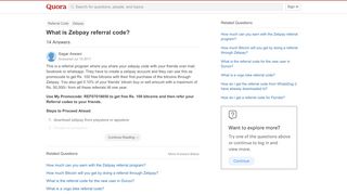 
                            4. What is Zebpay referral code? - Quora