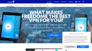
                            7. What makes FREEDOME the best VPN for you? | F-Secure ...
