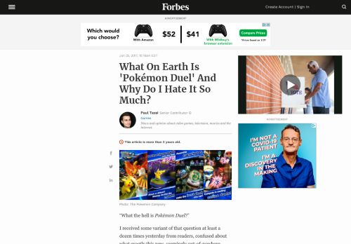 
                            9. What On Earth Is 'Pokémon Duel' And Why Do I Hate It So Much?
