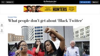 
                            12. What people don't get about 'Black Twitter' - The Washington Post