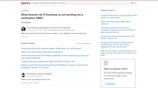 
                            12. What should I do if Coinbase is not sending me a verification SMS ...