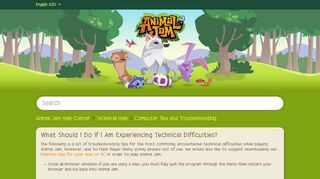 
                            2. What should I do if I am experiencing technical difficulties? – Animal ...