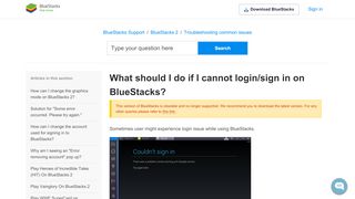 
                            3. What should I do if I cannot login/sign in on BlueStacks? – BlueStacks ...