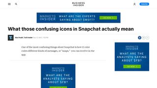 
                            7. What Snapchat's color icons mean - Business Insider