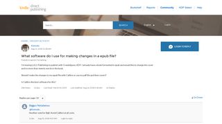 
                            13. What software do I use for making changes in a epub file?