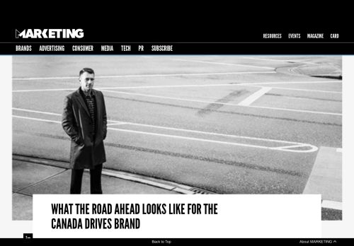 
                            8. What the road ahead looks like for the Canada Drives brand - Strategy