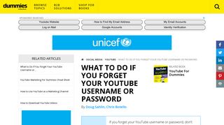 
                            10. What to Do If You Forget Your YouTube Username or Password ...