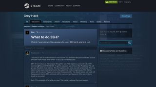 
                            9. What to do SSH? :: Grey Hack General Discussion - Steam Community