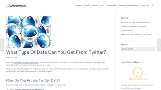 
                            13. What Type Of Data Can You Get From Twitter? - BrightPlanet