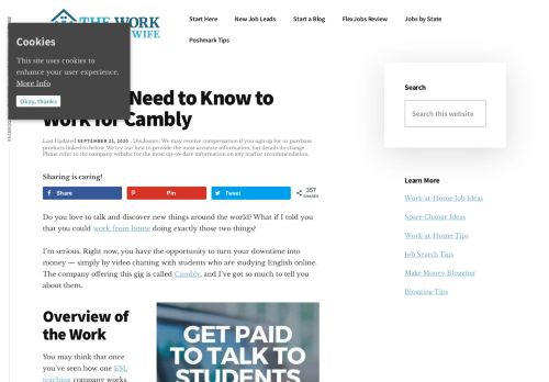 
                            5. What You Need to Know to Work for Cambly - The Work at Home Wife