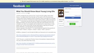 
                            13. What You Should Know About Young Living Oils | Facebook