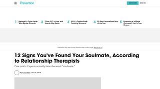 
                            13. What's a Soulmate? 12 Soulmate Signs You've Found Your Ideal ...