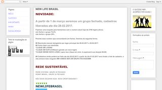 
                            3. Whats Clube: NEW LIFE BRASIL