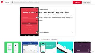 
                            7. Whats Here Android App Template login | UI - Pinterest
