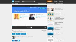 
                            8. What's new in cas 4.2 - SlideShare