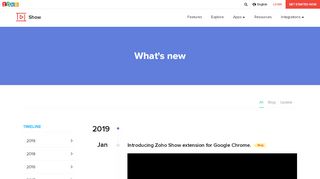 
                            12. What's New in Zoho Show