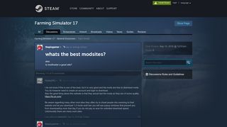 
                            4. whats the best modsites? :: Farming Simulator 17 General Discussions
