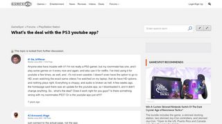 
                            12. What's the deal with the PS3 youtube app? - PlayStation Nation ...