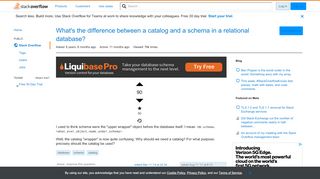 
                            10. What's the difference between a catalog and a schema in a ...