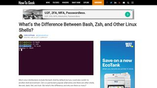 
                            12. What's the Difference Between Bash, Zsh, and Other Linux Shells?