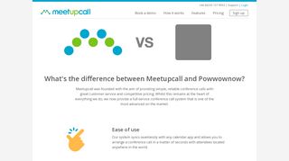 
                            8. What's the difference between Meetupcall and Powwownow ...