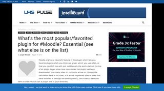 
                            8. What's the most popular/favorited plugin for #Moodle? ...