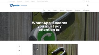 
                            8. WhatsApp: 6 scams you must pay attention to! - Panda Security ...