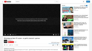 
                            13. WhatsApp auf dem PC nutzen - so geht's | deutsch / german - YouTube