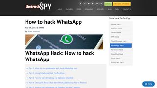 
                            7. WhatsApp Hack: How to hack WhatsApp Accounts & Messages