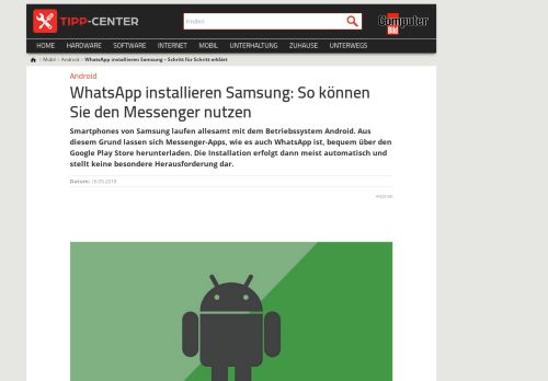 
                            2. WhatsApp installieren Samsung – Schritt für Schritt erklärt | TippCenter