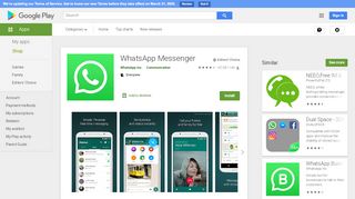 
                            13. WhatsApp Messenger – Apps bei Google Play