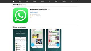 
                            12. WhatsApp Messenger on the App Store - iTunes - Apple