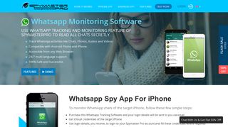 
                            4. Whatsapp Tracking and Monitoring Software |Spymaster Pro