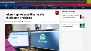 
                            11. WhatsApp Web: So löst Ihr die häufigsten Probleme | AndroidPIT