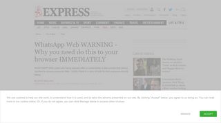 
                            13. WhatsApp Web WARNING - Why you need do this to your browser ...