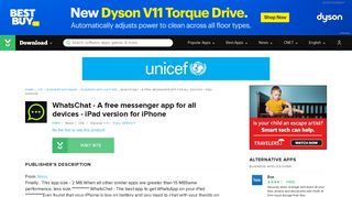 
                            3. WhatsChat - A free messenger app for all devices - iPad version for ...