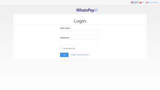 
                            8. WhatsPay Fintech Ltd