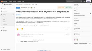 
                            11. Whatspy Public does not work anymore - not a login issue! (#662 ...