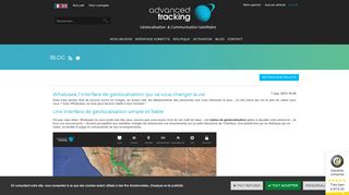 
                            3. Whatusea : notre interface de géolocalisation - Advanced Tracking