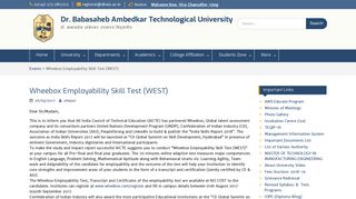 
                            9. Wheebox Employability Skill Test (WEST) – Dr. Babasaheb ...