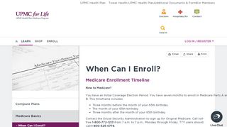
                            9. When Can I Enroll in Medicare? | UPMC for Life - UPMC Health Plan