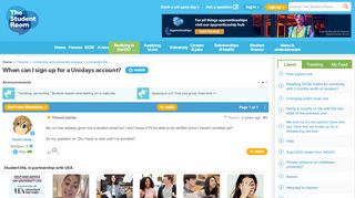 
                            13. When can I sign up for a Unidays account? - The Student Room